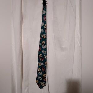 Chaps Ralph Lauren 4" x 58" 100% Silk Mens Tie Vintage Airplanes